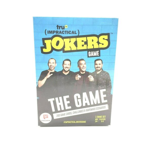 NEW!! Impractical Jokers The Card Game Tru TV - Picture 1 of 6